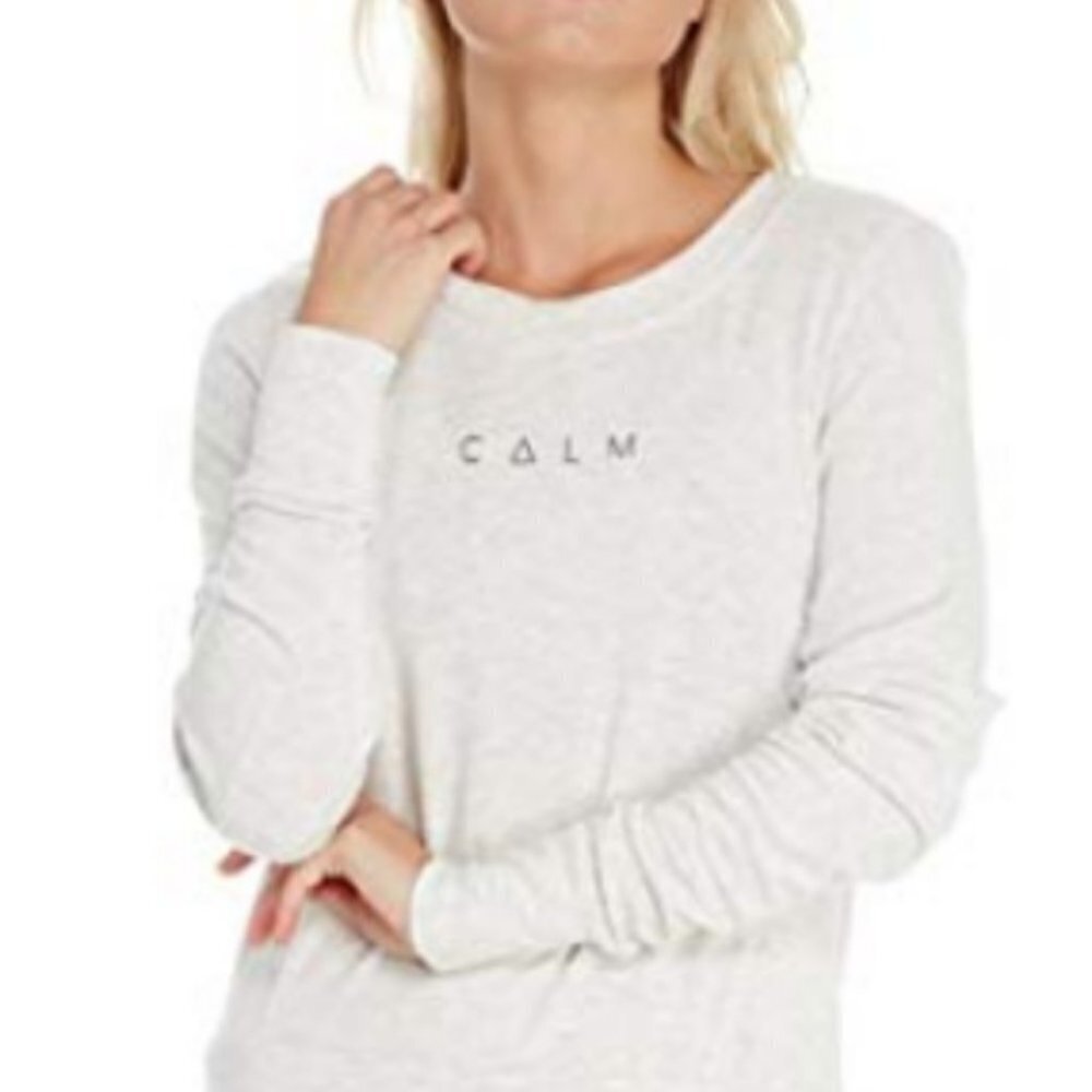 Good‎ hYOUman CALM Open-Back Soft Sweatshirt